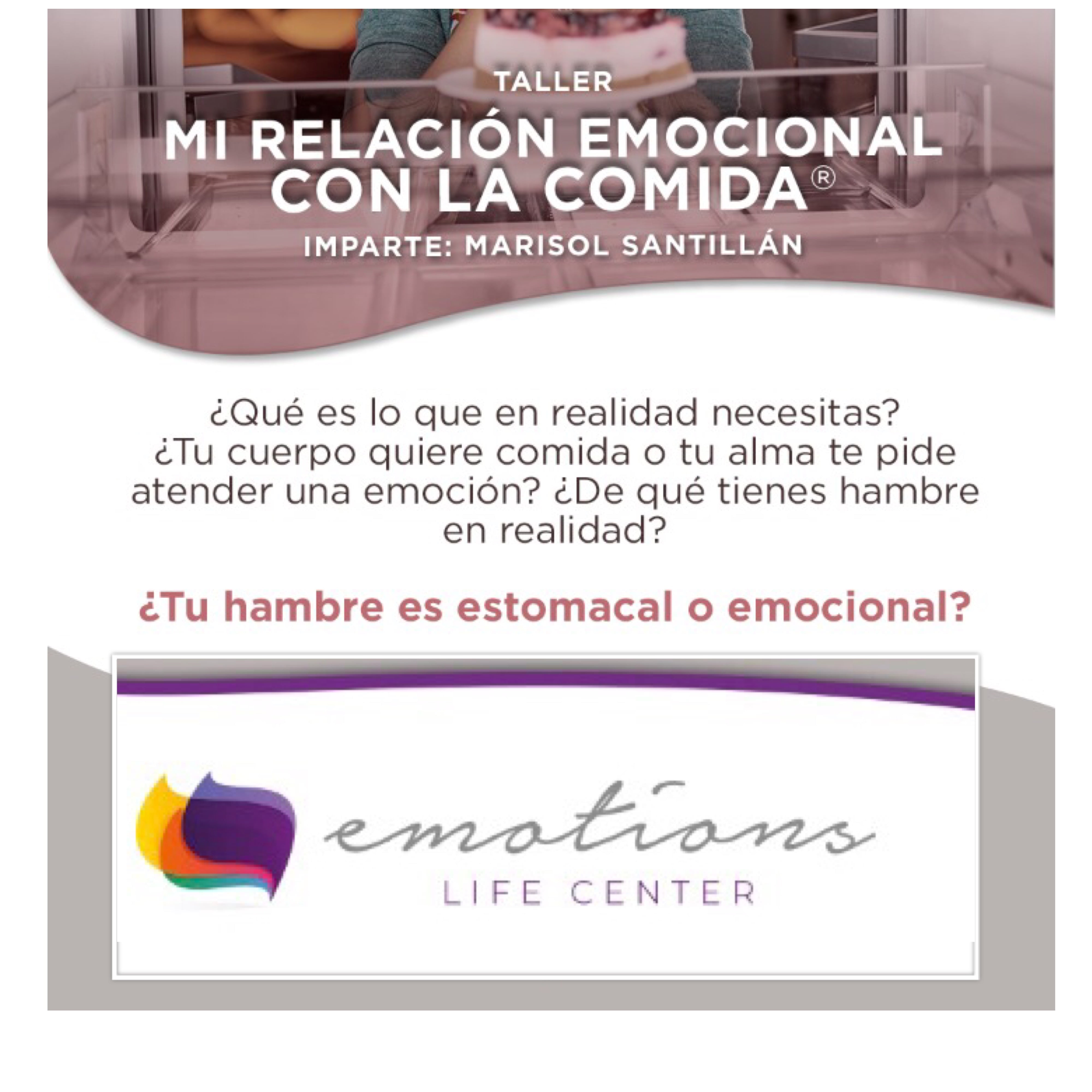 MI RELACIÓN EMOCIONAL CON LA COMIDA® septiembre 2019 MI RELACIÓN EMOCIONAL CON LA COMIDA® septiembre 2019